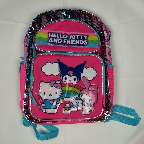 Hello Kitty Other - Hello Kitty and Friends Pink Backpack